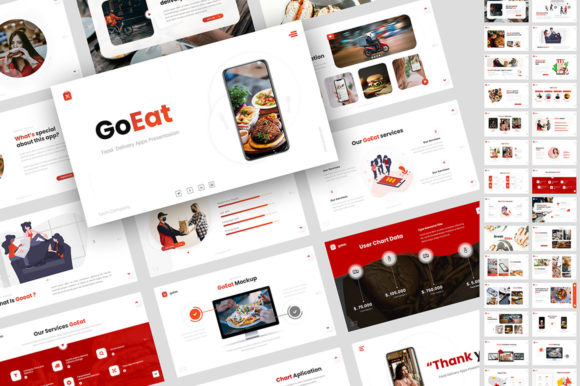Download Food Apps PPT Presentasion Template - Ppt Collection