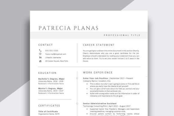 Download Minimalist Resume Template - Minimalist resume template Collection