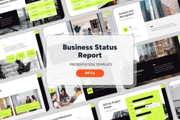 Download Business Status Report - PPT Templates - Premium Resources
