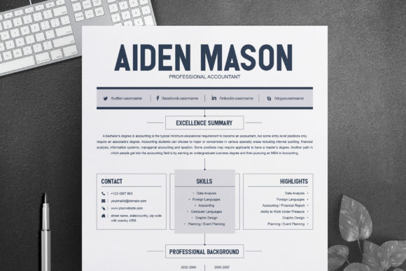 Download CV, Resume Template Word - Resume template word Collection